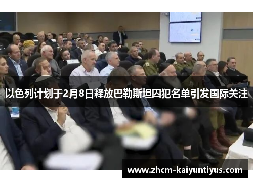 以色列计划于2月8日释放巴勒斯坦囚犯名单引发国际关注